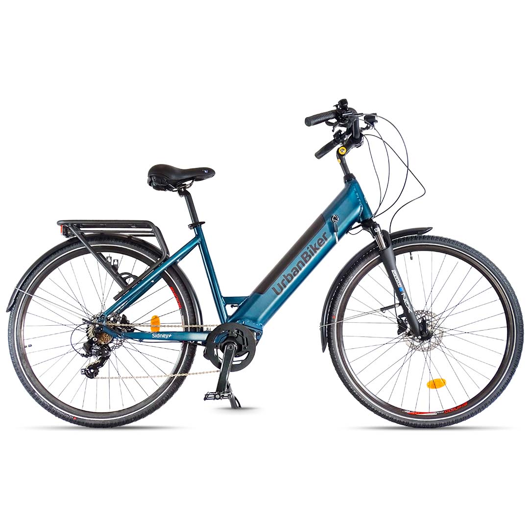 UrbanBiker Sidney PLUS | Urban E-Bike | Middenmotor | Actieradius tot 100 km