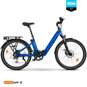UrbanBiker UB200B | Urban E-Bike Volledige Suspesion | Actieradius tot 140 km